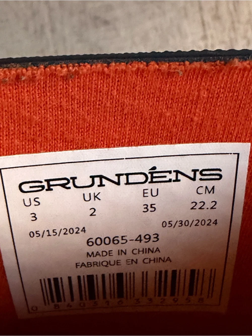 Grundéns Kids Fishing/Rain Boots – Navy Crab Print – Size 3